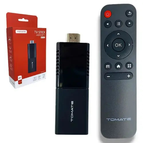 TV Stick Tomate  4K - Todos canais + Streamings
